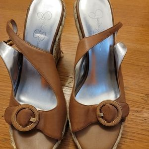 Size 9 camel wedges